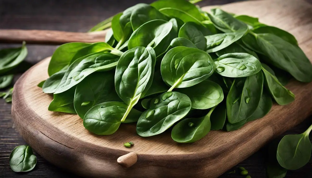 A photo showcasing the journey of spinach through various countries and cultures